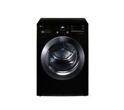 LG  RC9055BP2Z Heat Pump Condenser Tumble Dryer - Black